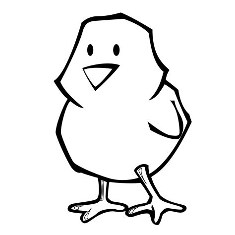 Free Chick Black And White Clipart Download Free Chick Black And White