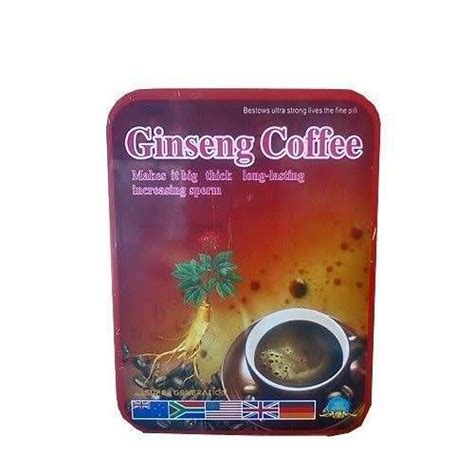 Ginseng Coffee For Men S Sex Enhancement Improves Stamina And Libido