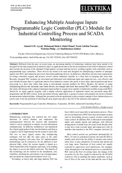 (PDF) Enhancing Multiple Analogue Inputs Programmable ...