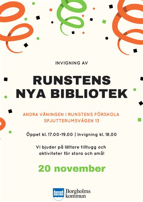 Invigning av Runstens nya bibliotek » Runsten Öland - Allt om Runsten ...