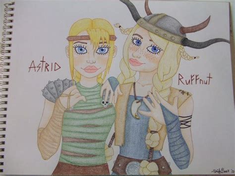 Astrid And Ruffnut By Xxxmikanbouyaxxx On Deviantart