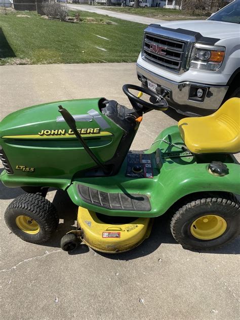 2001 John Deere Lt155 Riding Mower For Sale In Tipton Missouri