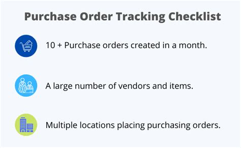 Purchase Order Po Tracking Track Purchase Orders With Or Without