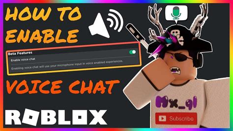 How To Enable And Use Voice Chat On Roblox Youtube