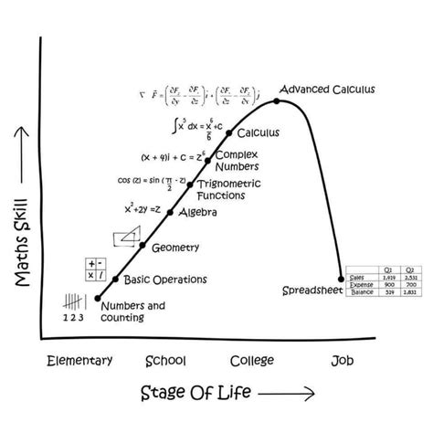 Maths Skill Vs Stages Of Life Rmathmemes