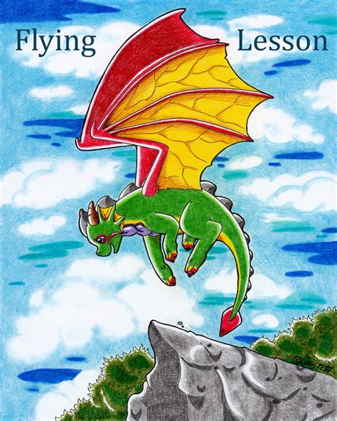 Flying Lesson Comic Cover By Wollfisch On Deviantart