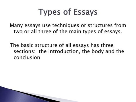 Ppt What Is Standard Essay Structure Powerpoint Presentation Free