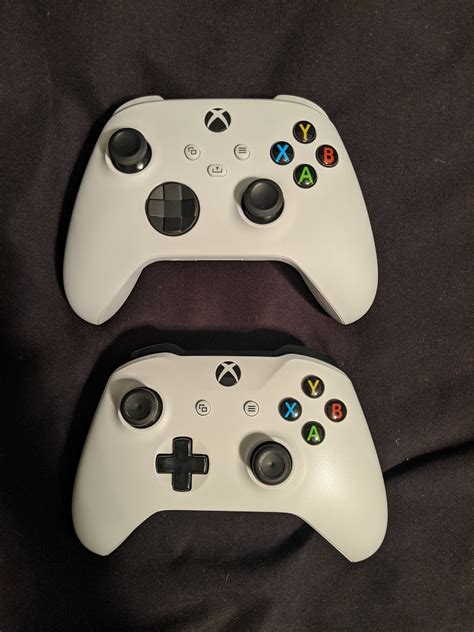 Xbox Series X And Xbox One S Controller Comparison