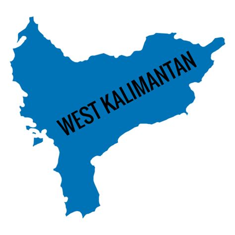 South Kalimantan Province Map Transparent Png And Svg Vector File