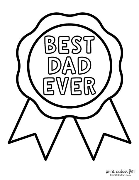 Happy Fathers Day Coloring Pages Free Printables Paper Trail Design Happy Fathers Day Coloring