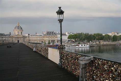 Paris Love Bridge Railing Collapses Under Weight Of Locks Time