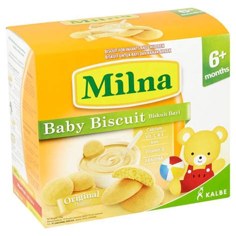 Milna Baby Biscuit Baby Cereal 120g 130g Shopee Malaysia