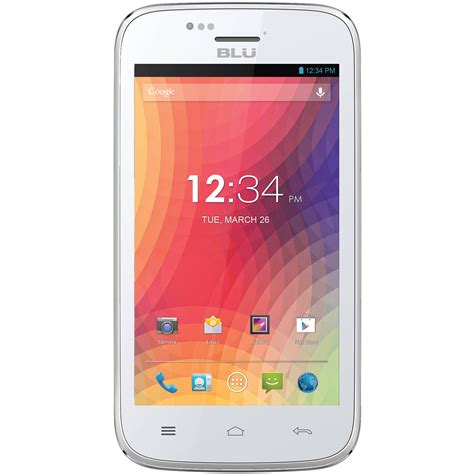 BLU Advance 4.0 A270A 4GB Smartphone (Unlocked, White) A270-WHT