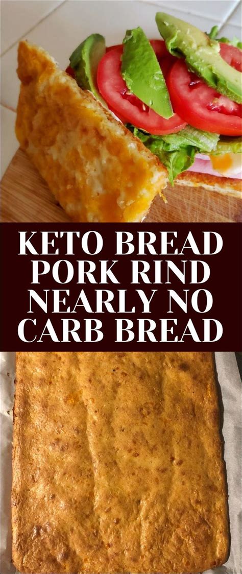 So my question, can pork rinds fit into a daily meal plan? Keto Bread - Pork Rind Nearly No Carb Bread # ...