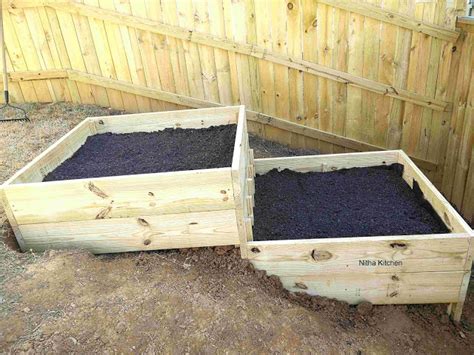 How To Build A Raised Garden Bed On Slope Hanaposy