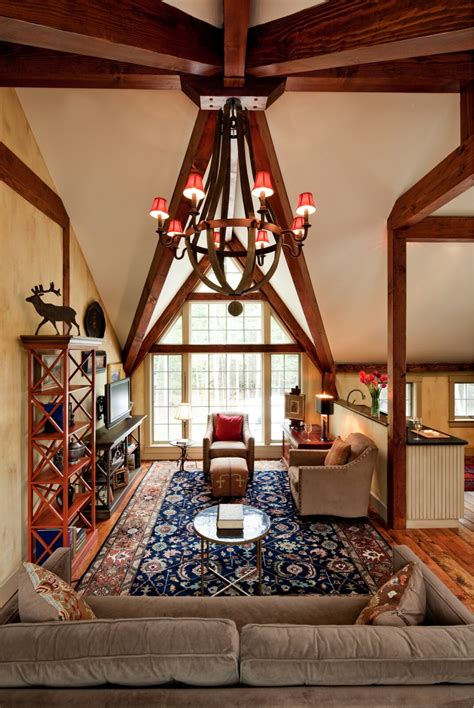 Eye Catching Post And Beam Rooms Yankee Barn Homes