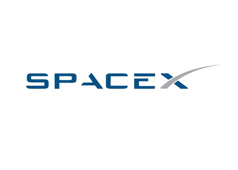 Space X Logo Black And White Spacex Dragon Logo Logodix Silver