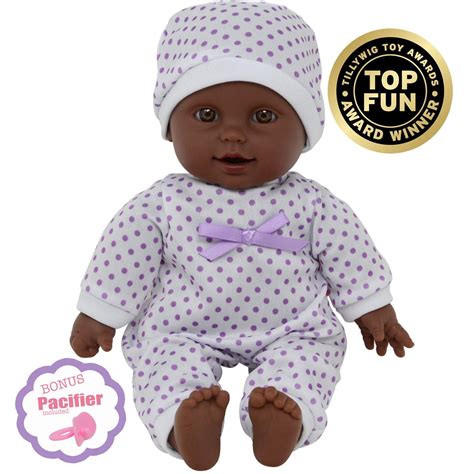The New York Doll Collection 11 Inch Soft Body African American Newborn