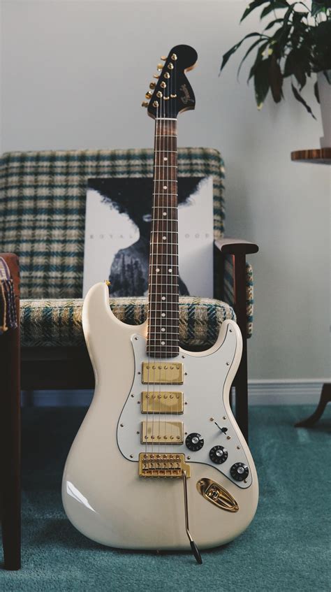 My 2019 Fender Limited Mahogany Blacktop Stratocaster Hhh In Olympic