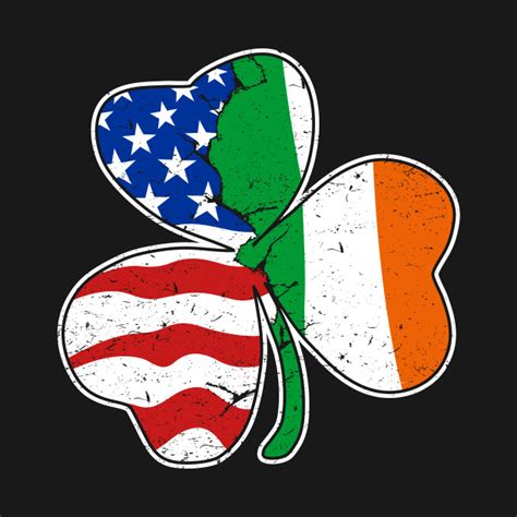 Shamrock Irish American Shamrock T Shirt Teepublic