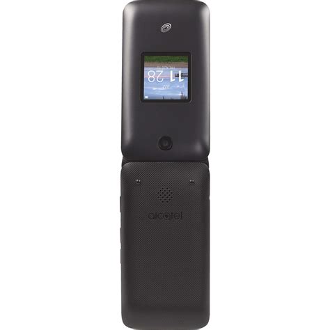 Tracfone Carrier Locked Alcatel Myflip 4g Prepaid Flip Phone Black
