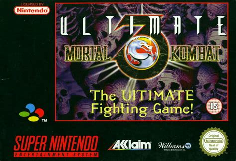 Ultimate Mortal Kombat 3 Fatalities Snes Stounsecrets