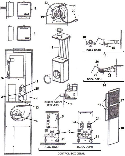 Mobile Home Coleman Furnace Parts Diagram Part Diagram Part Diagram