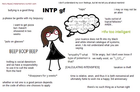The Unreliable Narrator Of My Own Memories Intp Personality Type