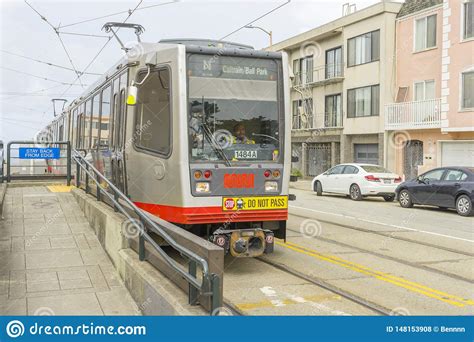 Tren MUNICIPAL De San Francisco Foto De Archivo Editorial Imagen De