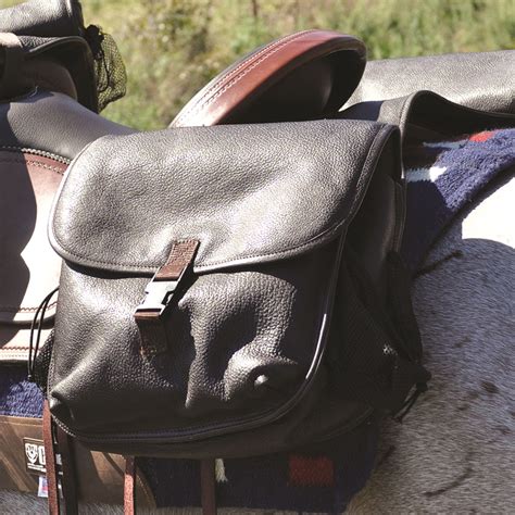 Cashel® Leather Medium Rear Saddle Bag In Bags For Trail Riding At