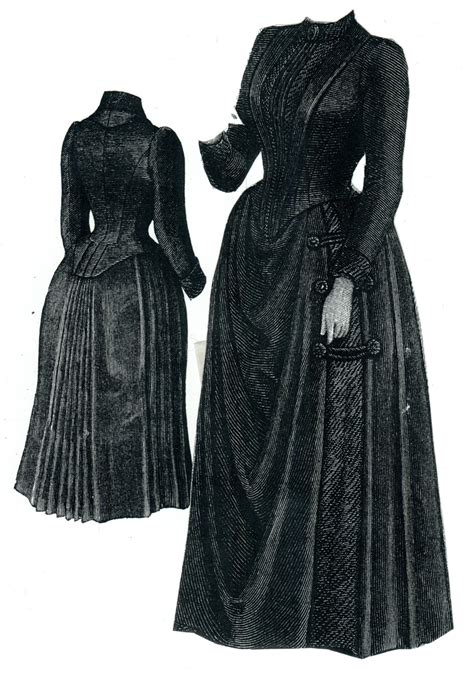 1889 Mourning Clothes