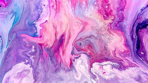 Hd Wallpaper Painting Colorful Pink Purple Violet Watercolor