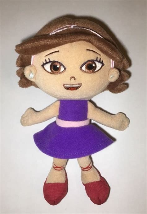 Disney Little Einstein June Doll 9 Plush Stuffed Animal Toy Baby
