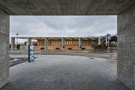 Bus Station At Vilnius International Airport Vilniaus Architektūros