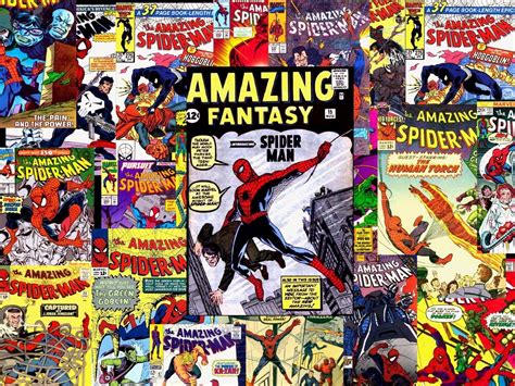 Spider Man Comic Wallpapers Wallpaper Cave