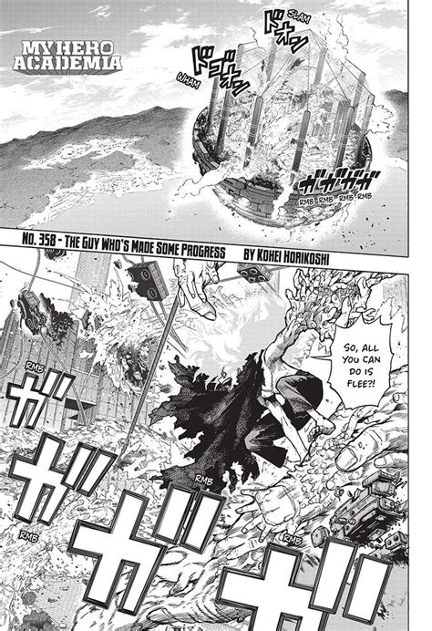 Boku No Hero Academia Chapter 358 Mangapill