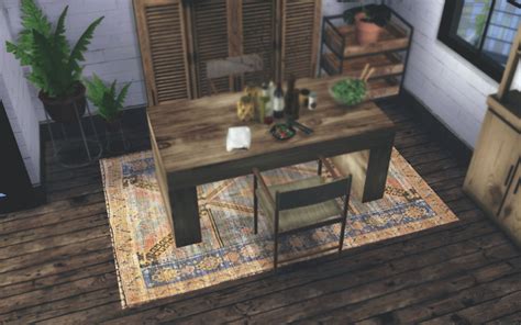 Sims 4 Cc S The Best Urban Outfitters Rug By Novvvas