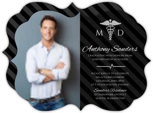 This is also great to use as a graduation announcement! Prescription Medical School Graduation Invitation ...
