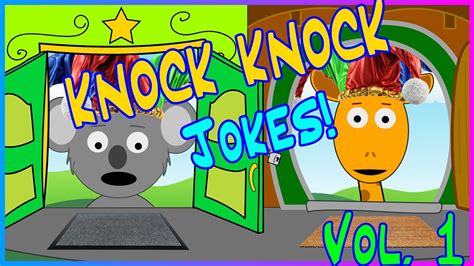 Knock Knock Jokes For Kids Vol 1 As Told By Koala And Giraffe