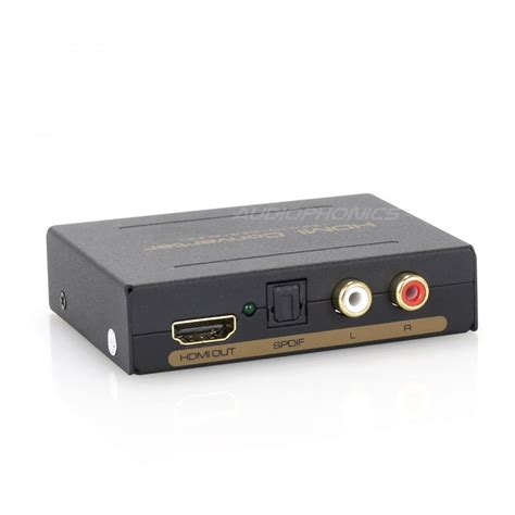 Ahorra con nuestra opción de envío gratis. HDMI 5.1 to HDMI and Audio optical / RCA stereo Converter ...