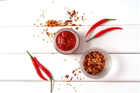 Premium Photo Hot Chilli Pepper Sauce Paste Harissa Traditional
