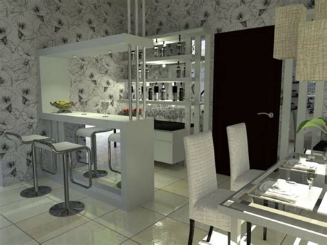 Bartheke - eine zusammenführende oder trennende Funktion? Perfect space for the classy mini bar with 18 sample for you | ximplah space.