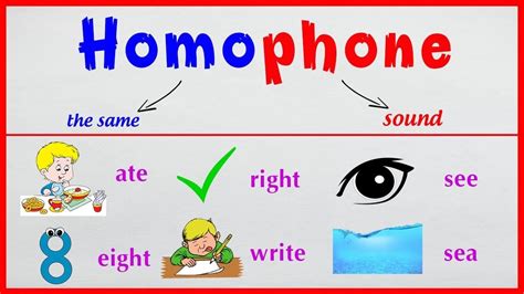 List Of Common Homophones In English A Z Pkdeveloper