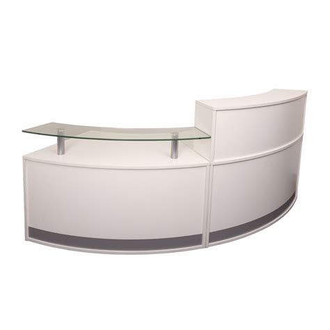 Evolve Small Reception Desk 2 Sections Value Office