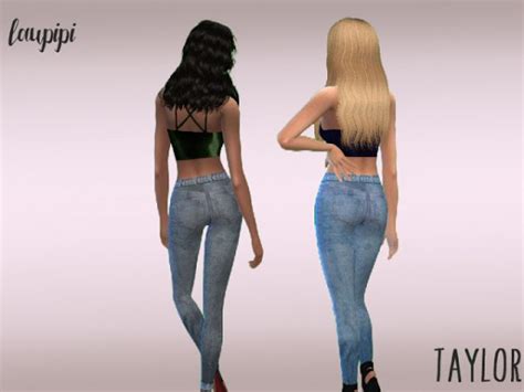 Laupipi Taylor Jeans Sims 4 Downloads