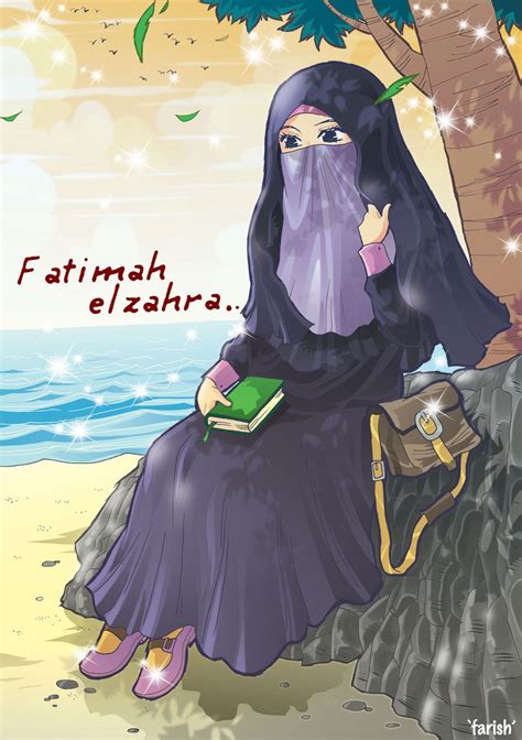 Fatimah Elzahra By Saurukent On Deviantart Islamic Cartoon Anime
