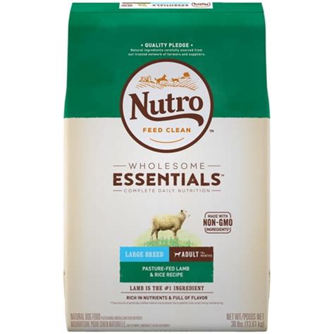 Check spelling or type a new query. Nutro Wholesome Essentials Large Breed Adult Lamb & Rice ...