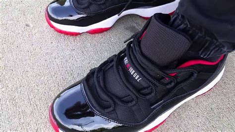 If you were interested in the upcoming air jordan 11 'bred' for 2019, we hope you enjoy our detailed look, review and on feet of the shoe. NIKE AIR JORDAN 11 RETRO XI BRED PE LOW BLACK/TRUE RED ...