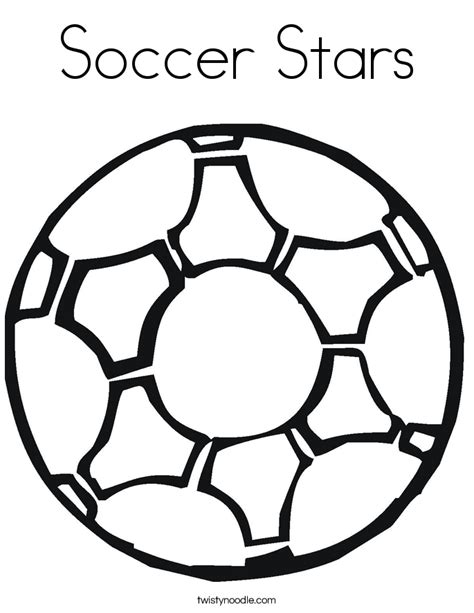 For boys and girls, kids and adults, teenagers and toddlers, preschoolers and older kids at school. Soccer Stars Coloring Page - Twisty Noodle