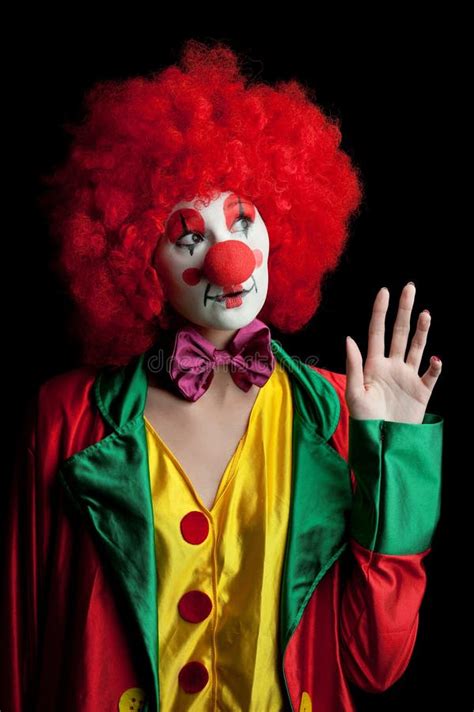 Colorful Clown Stock Image Image Of Show Makeup Party 21916439